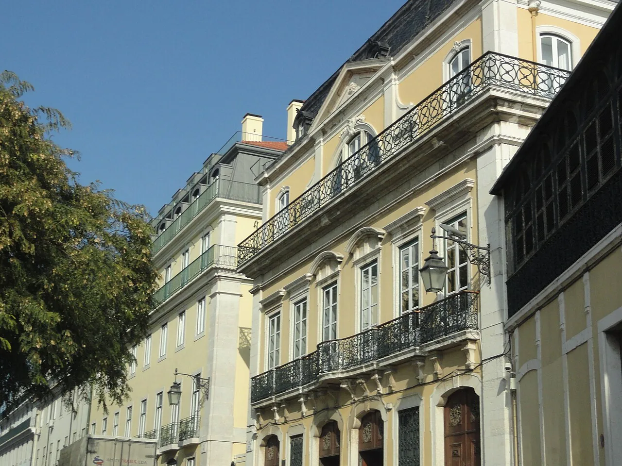 Fachadas e arquitetura urbana em Lisboa