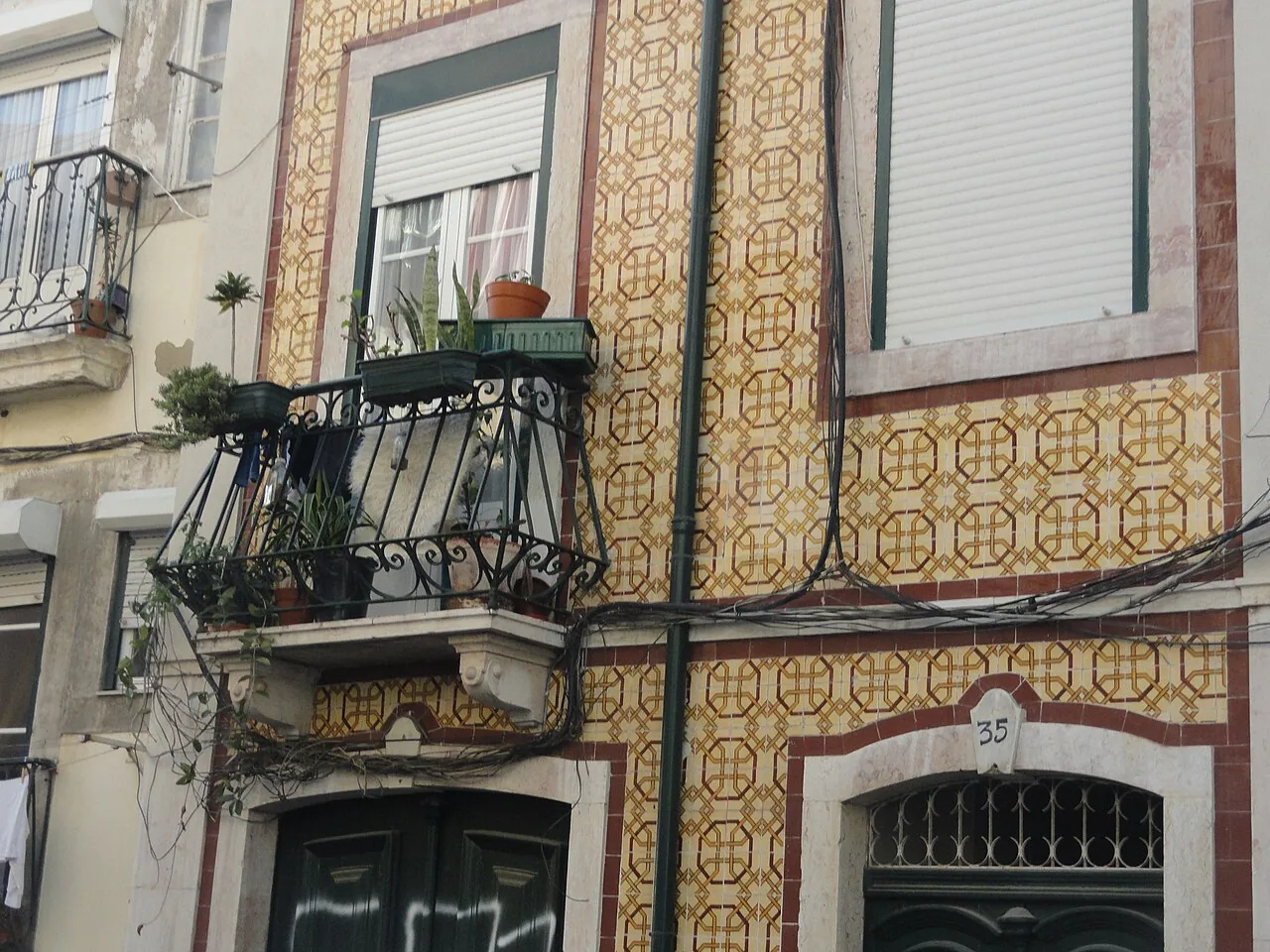 Fachadas e arquitetura urbana em Lisboa