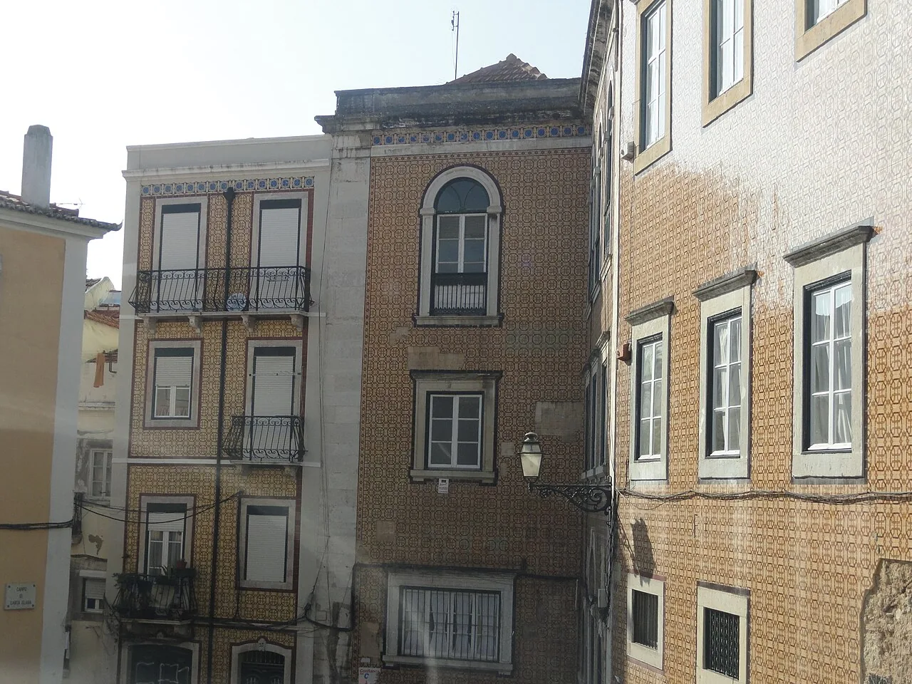 Fachadas e arquitetura urbana em Lisboa