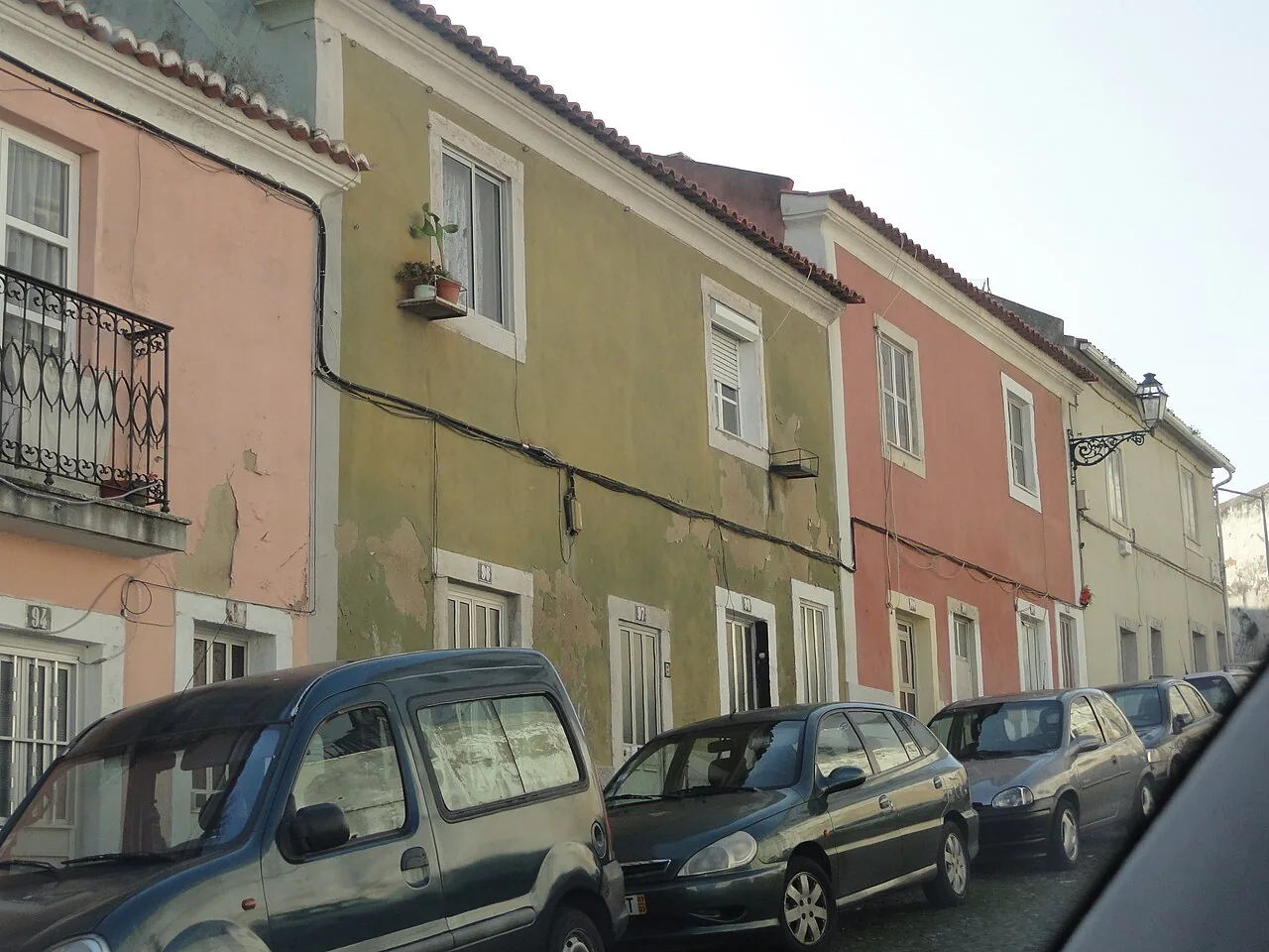 Fachadas e arquitetura urbana em Lisboa