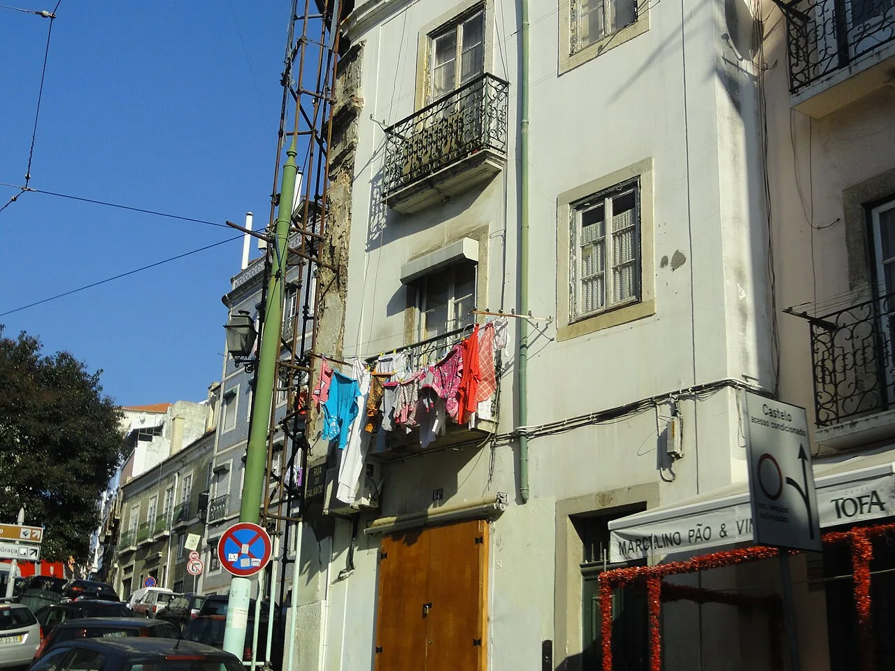 Fachadas e arquitetura urbana em Lisboa