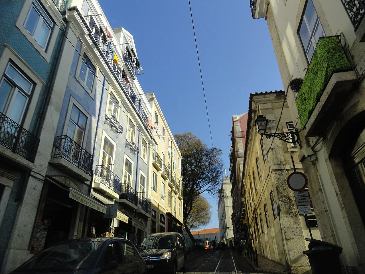 Fachadas e arquitetura urbana em Lisboa