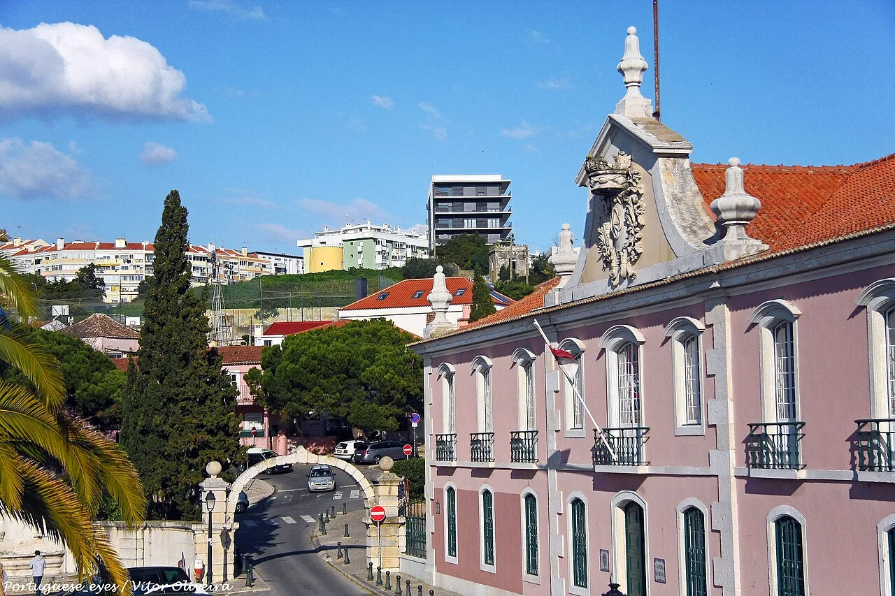 Arquitetura no centro de Oeiras